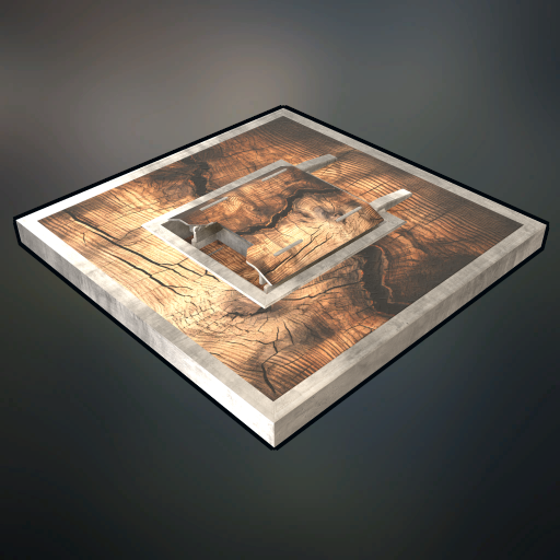 Wooden Ladder Hatch