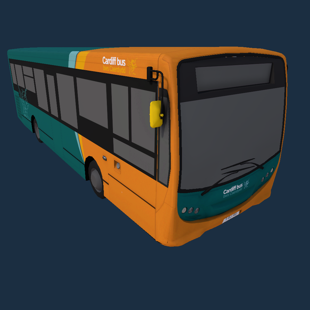 Cardiff Bus Enviro 200 8 9m FL