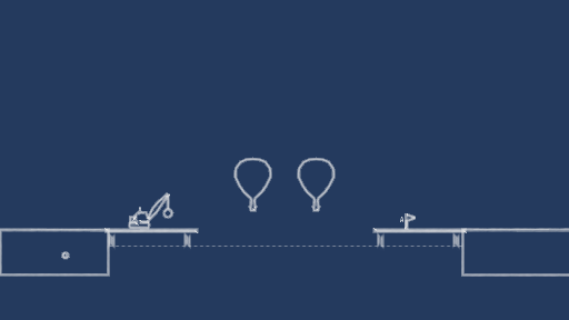 Baloon Pulley supports  (no static joint)