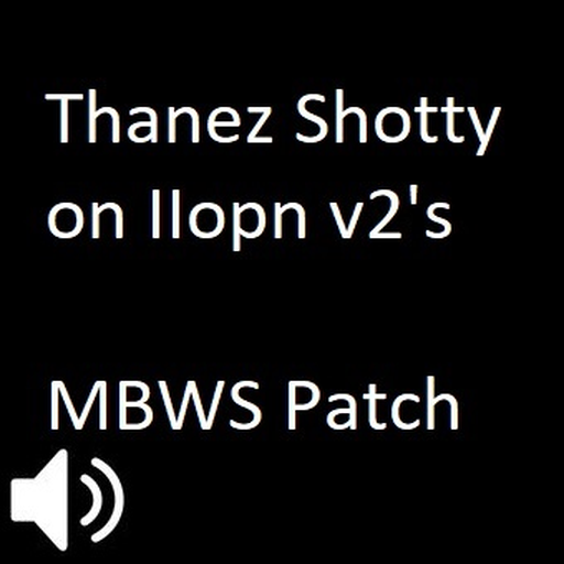 MBWS Patch for IIopn Shotgun v2