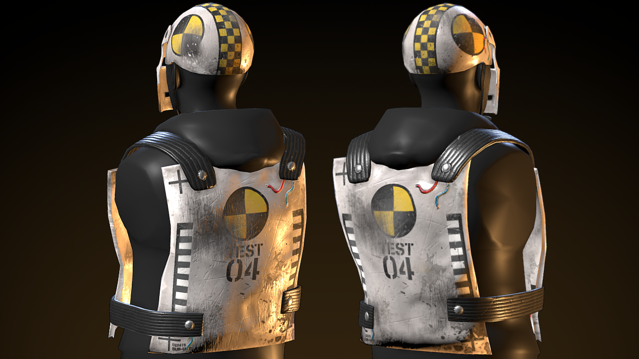 Test Dummy Mask