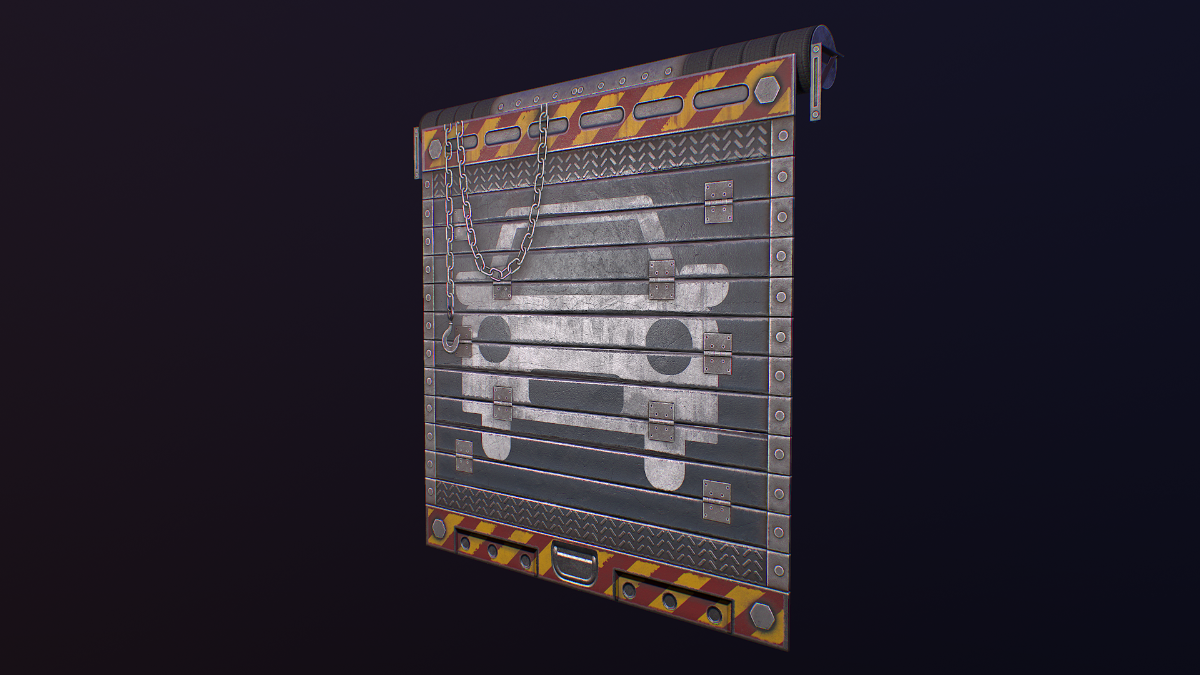 Mechanic Garage Door