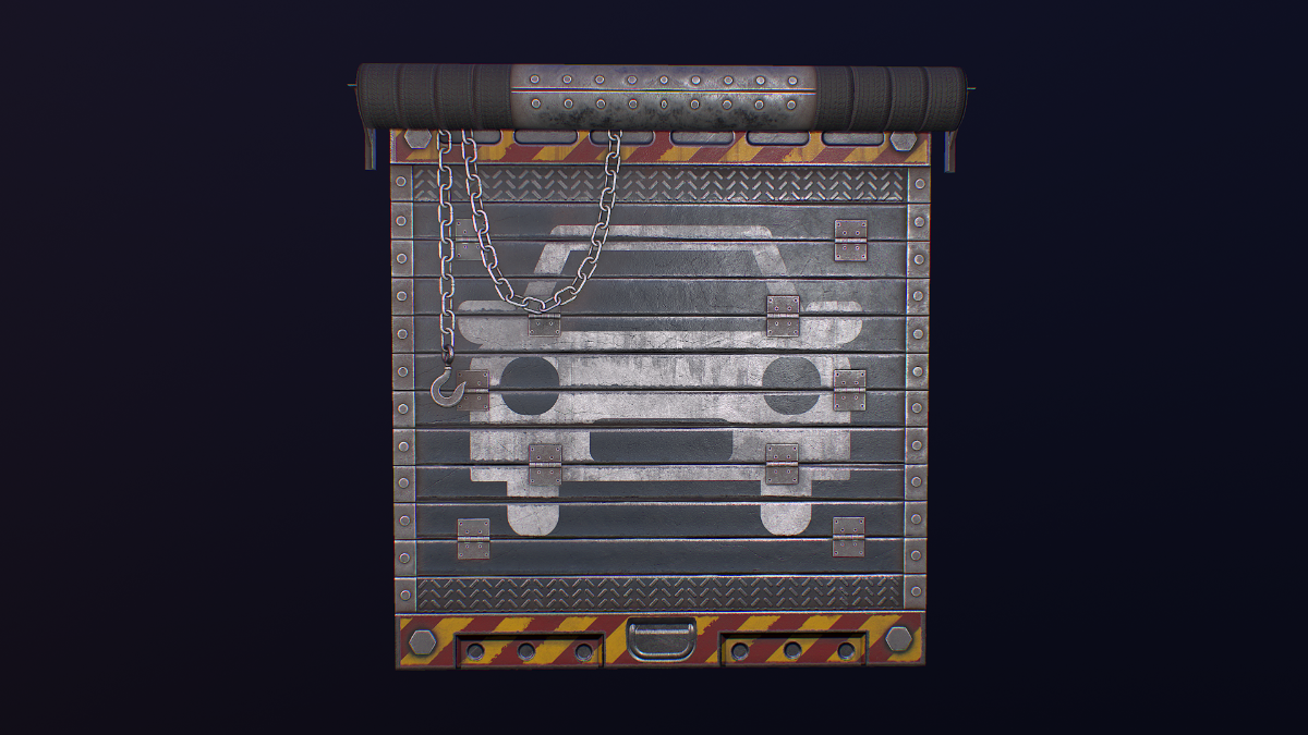 Mechanic Garage Door