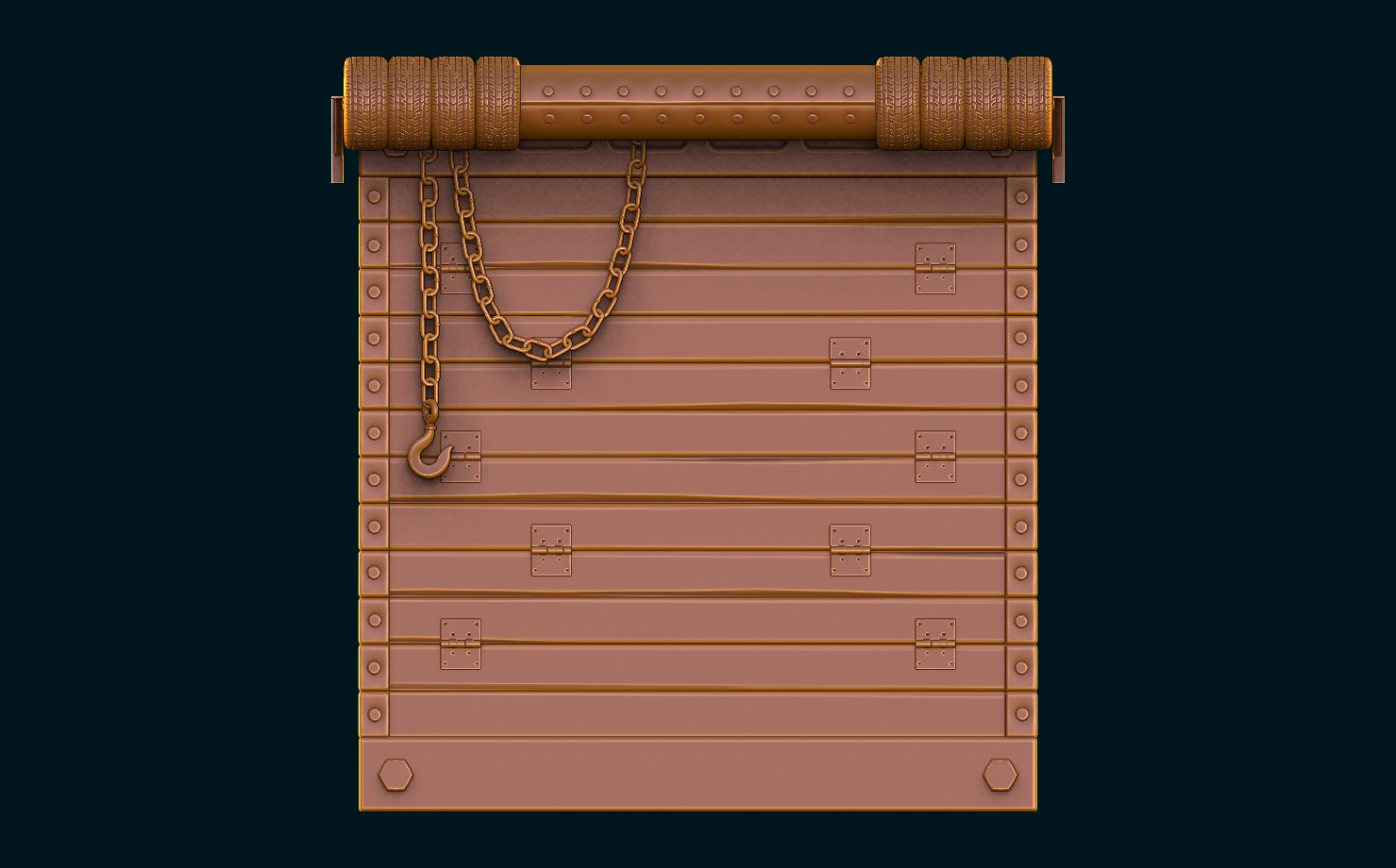 Mechanic Garage Door