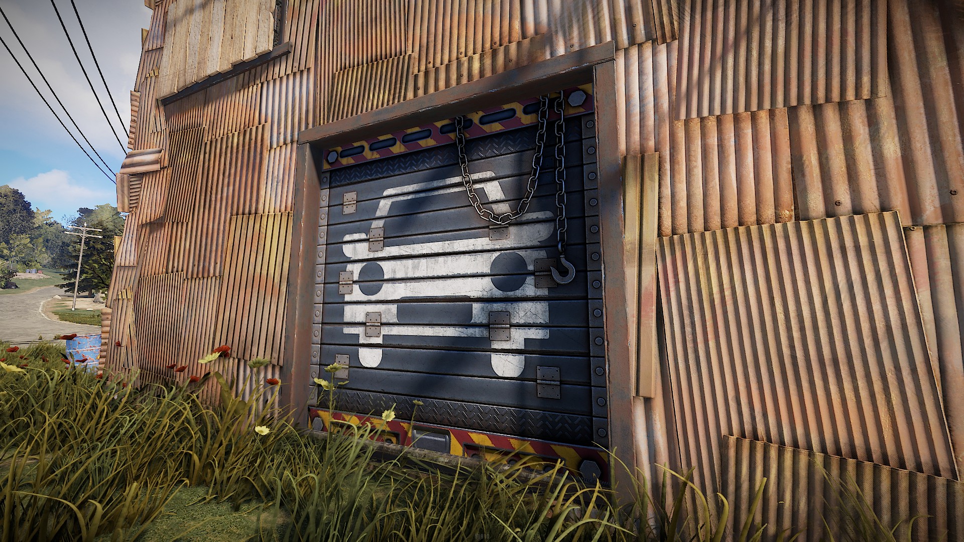 Mechanic Garage Door