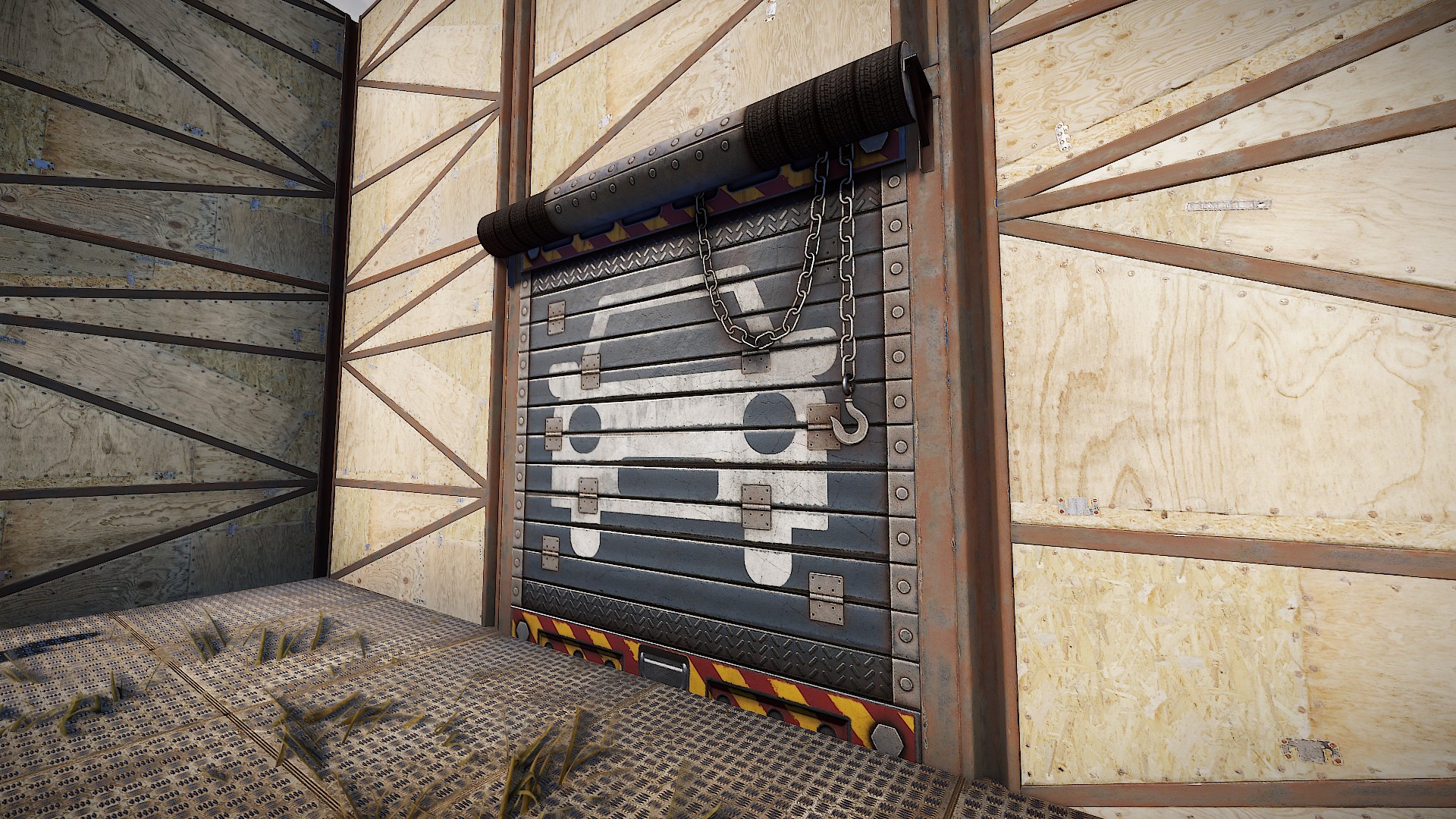 Mechanic Garage Door