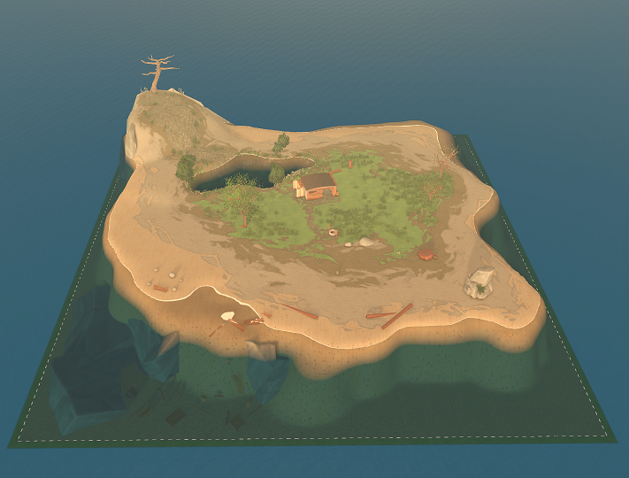 Desolate Island Survivor Shack