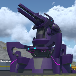 Halo Covenant Cheru-pattern Sky Striker (Tyrant AA gun) preview