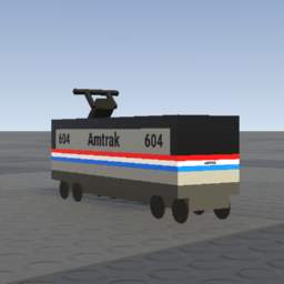 Small Amtrak GE E60 Plush