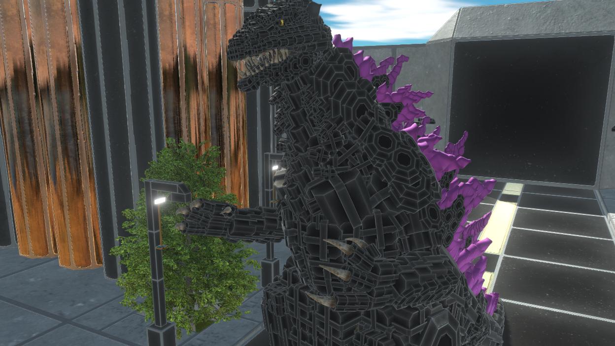 "MireGoji/Millenium Godzilla" from "Godzilla 2000" and "Godzilla Vs. Megaguirus"