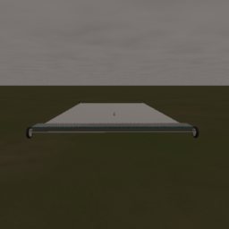 Worlds Fastest Thrusterless Car, 1750kph Max Speed Before falls  to void