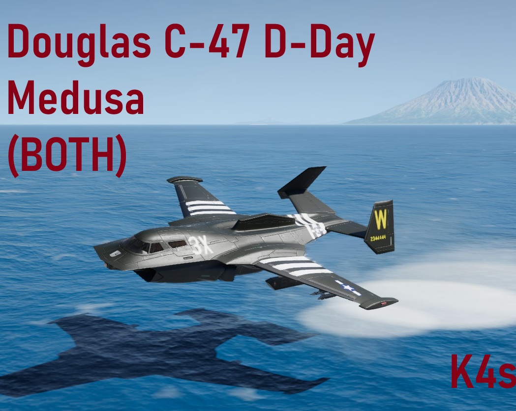 Douglas C-47 D-day medusa
