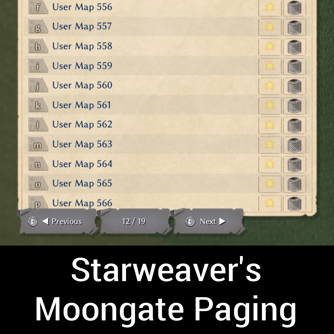 Starweaver's Moongate Paging