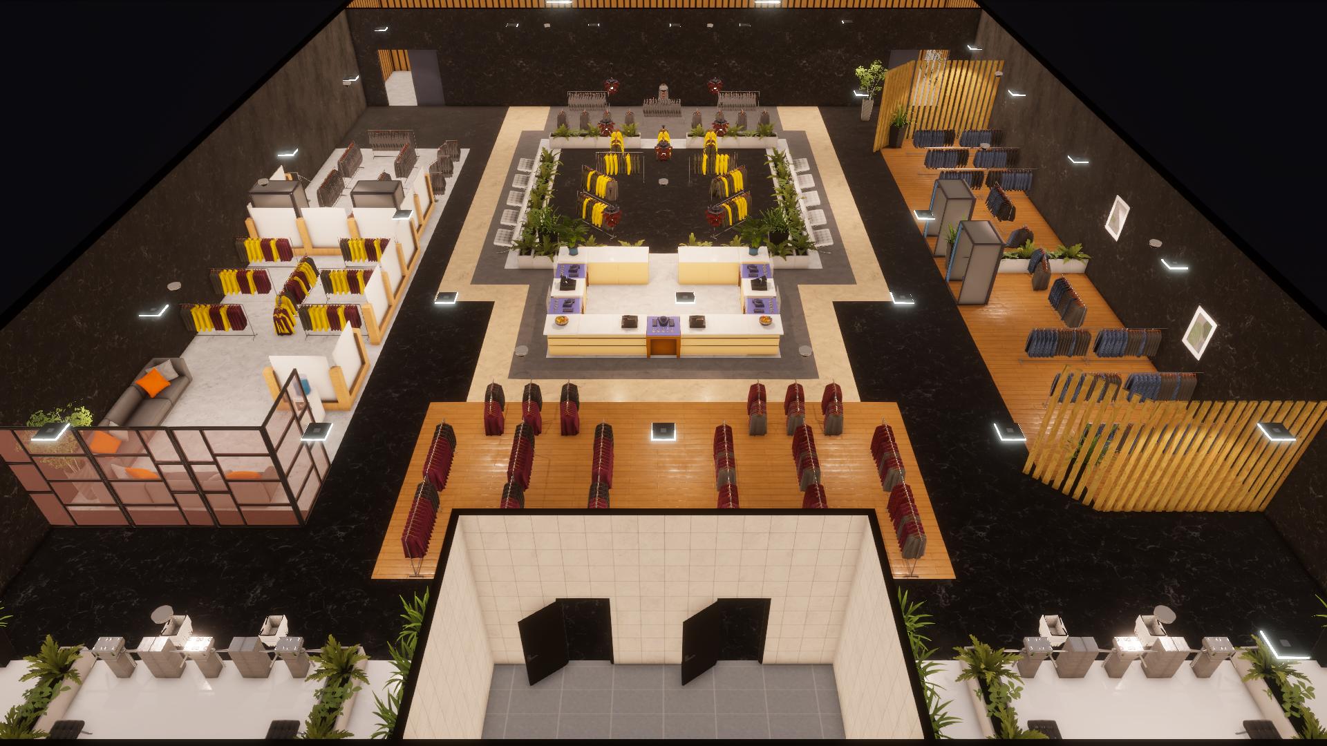 Fancy clothing store M1 preview
