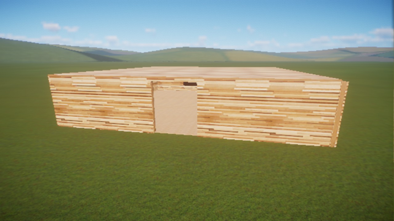 Refugio grande de madera