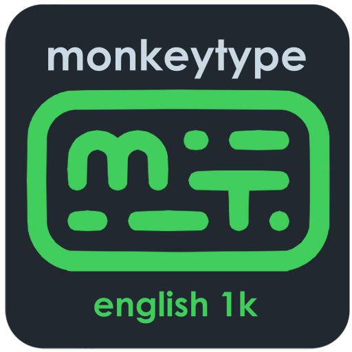 MonkeyType 1k