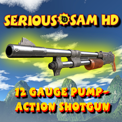 12 Gauge Pump-Action Shotgun from Serious Sam HD (Shotgun)