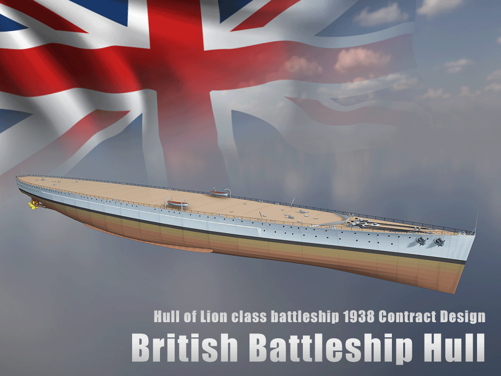 (Vanilla) British Battleship Hull (Lion Class 1938)