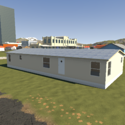 1980's doublewide mobile home (unfurnished)