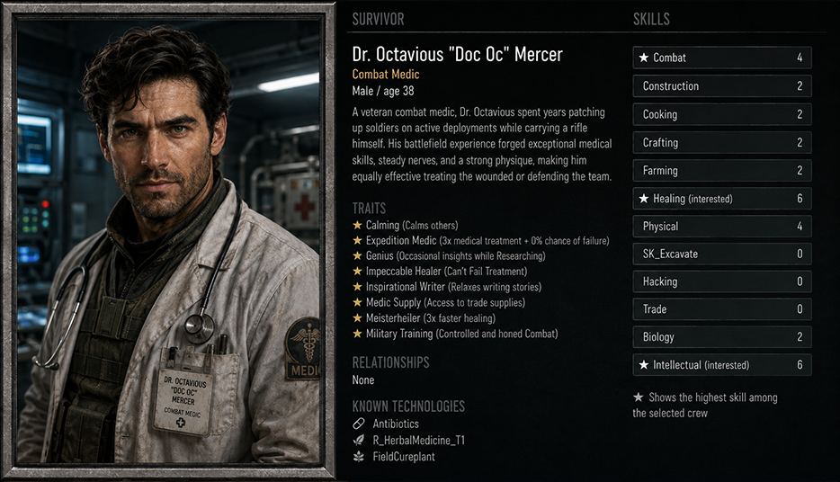 Dr. Octavious Mercer