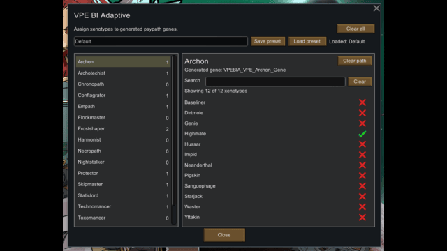 VPE BI Adaptive