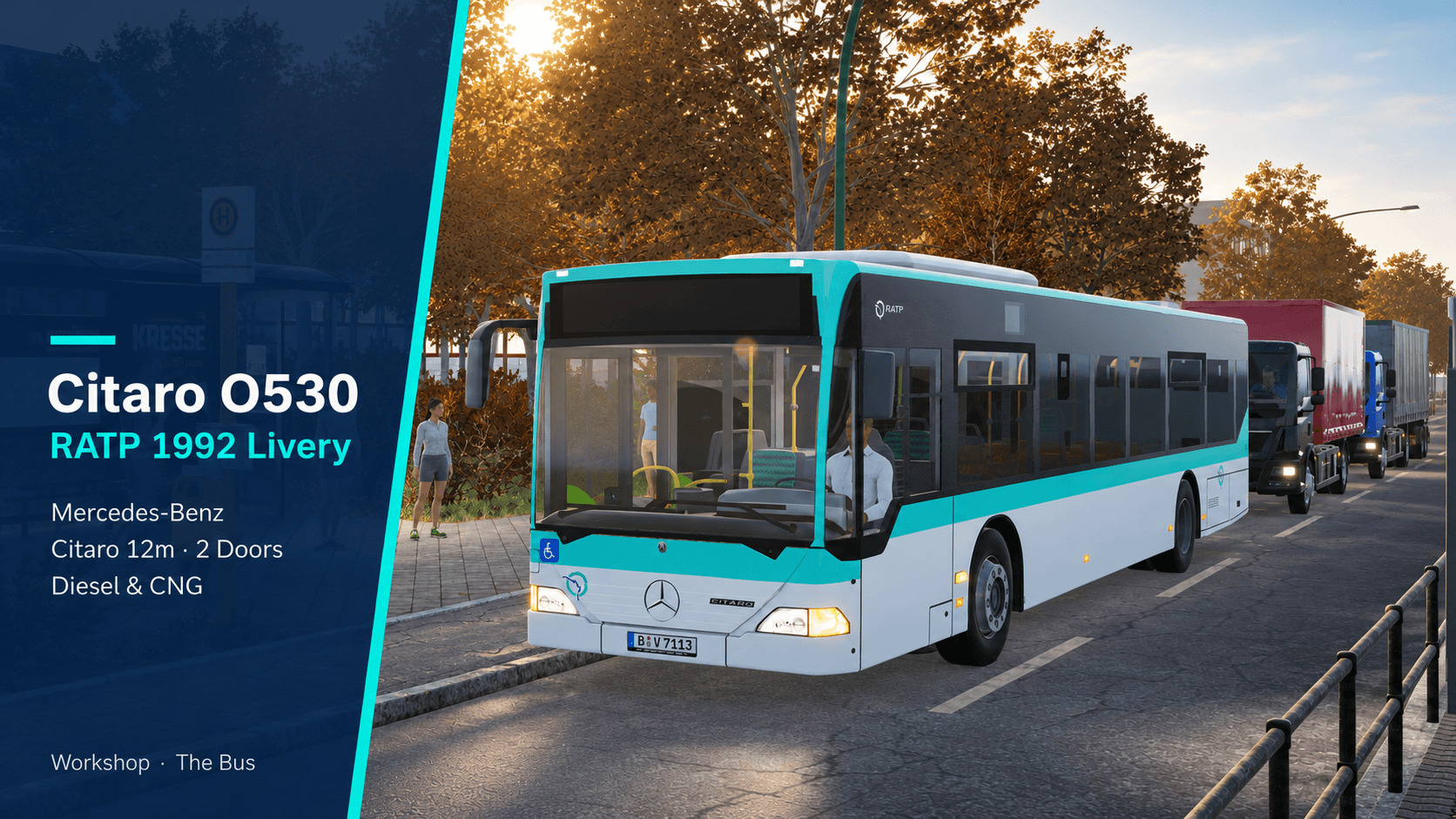 Citaro O530 - RATP Repaint Pack preview