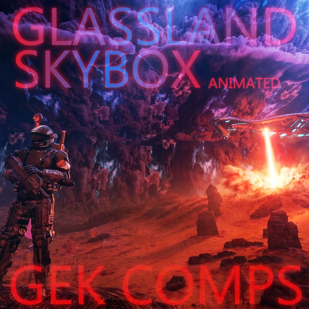 Halo - Glassland 3d Skybox [Compositions]