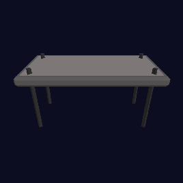 Scifi Table Shelf