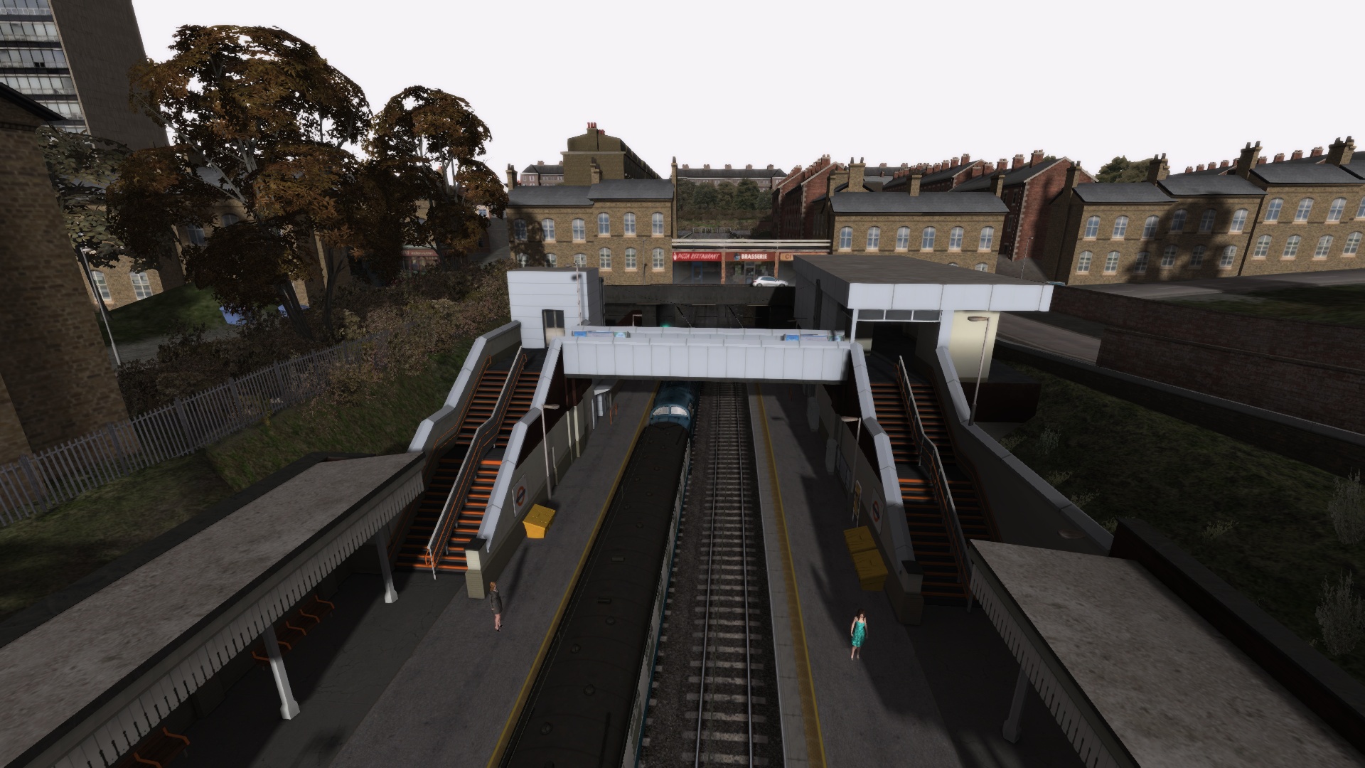 405 UK Railway tour North London Line and Goblin Lines Part 13 St Pancras to London Victoria Part B