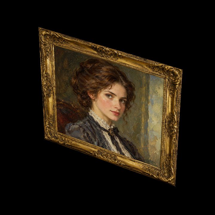 Painting, Mina Harker (née Murray) {2D}