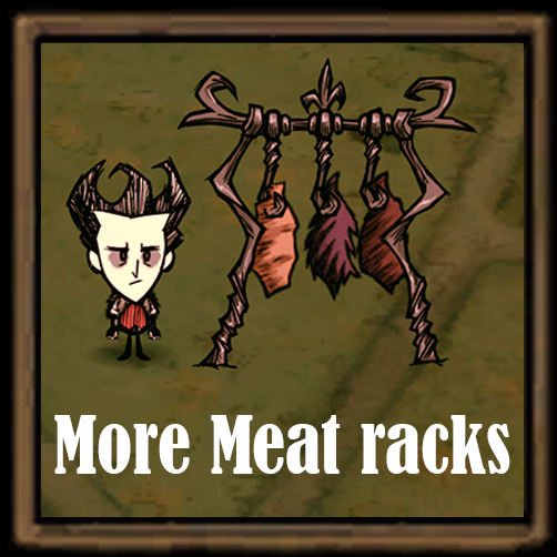 Three-Slot Meat Racks
