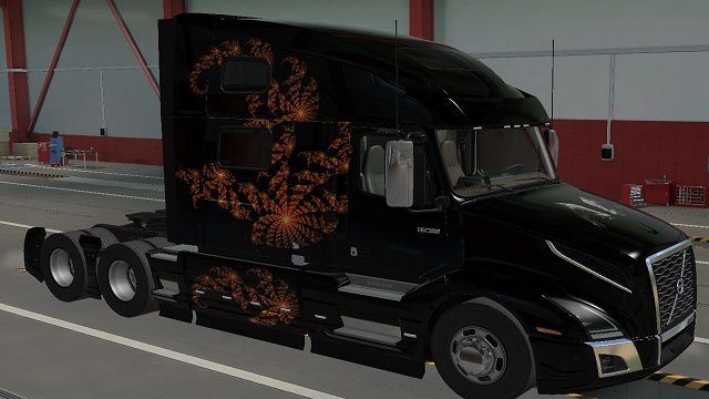 Volvo vnl 2018 ATS + ETS2 Skin A Kabine 860