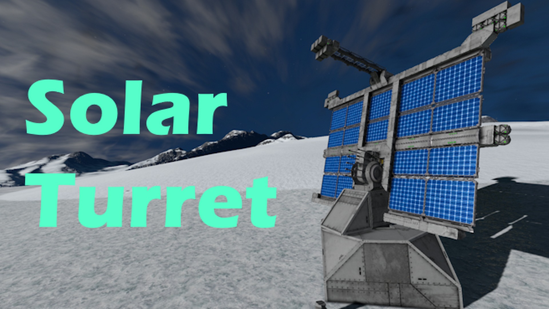 Solar Turret Vanilla Autocannon