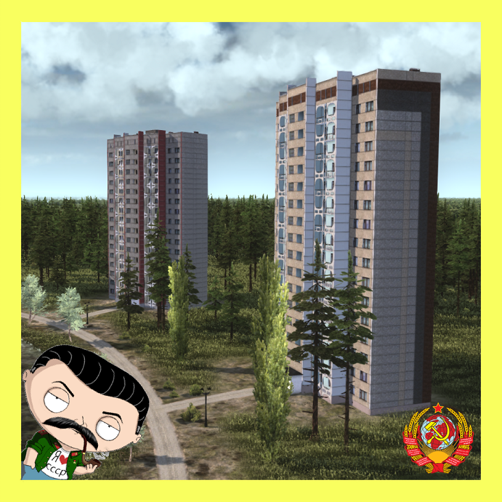 Izhevsk panel highrises