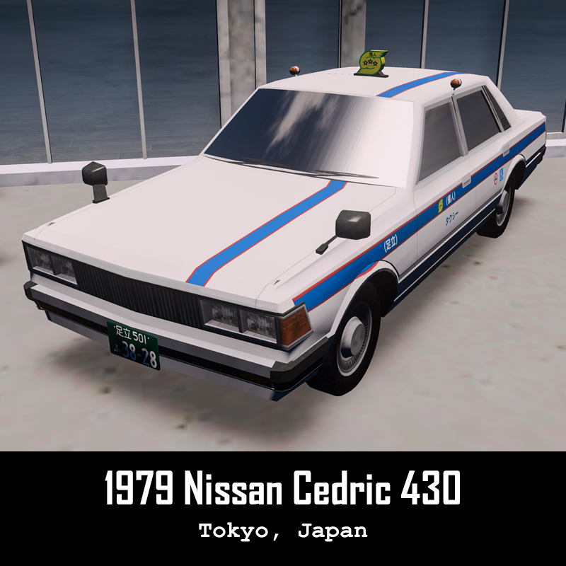 Tokyo Private Taxi - 1979 Nissan Cedric