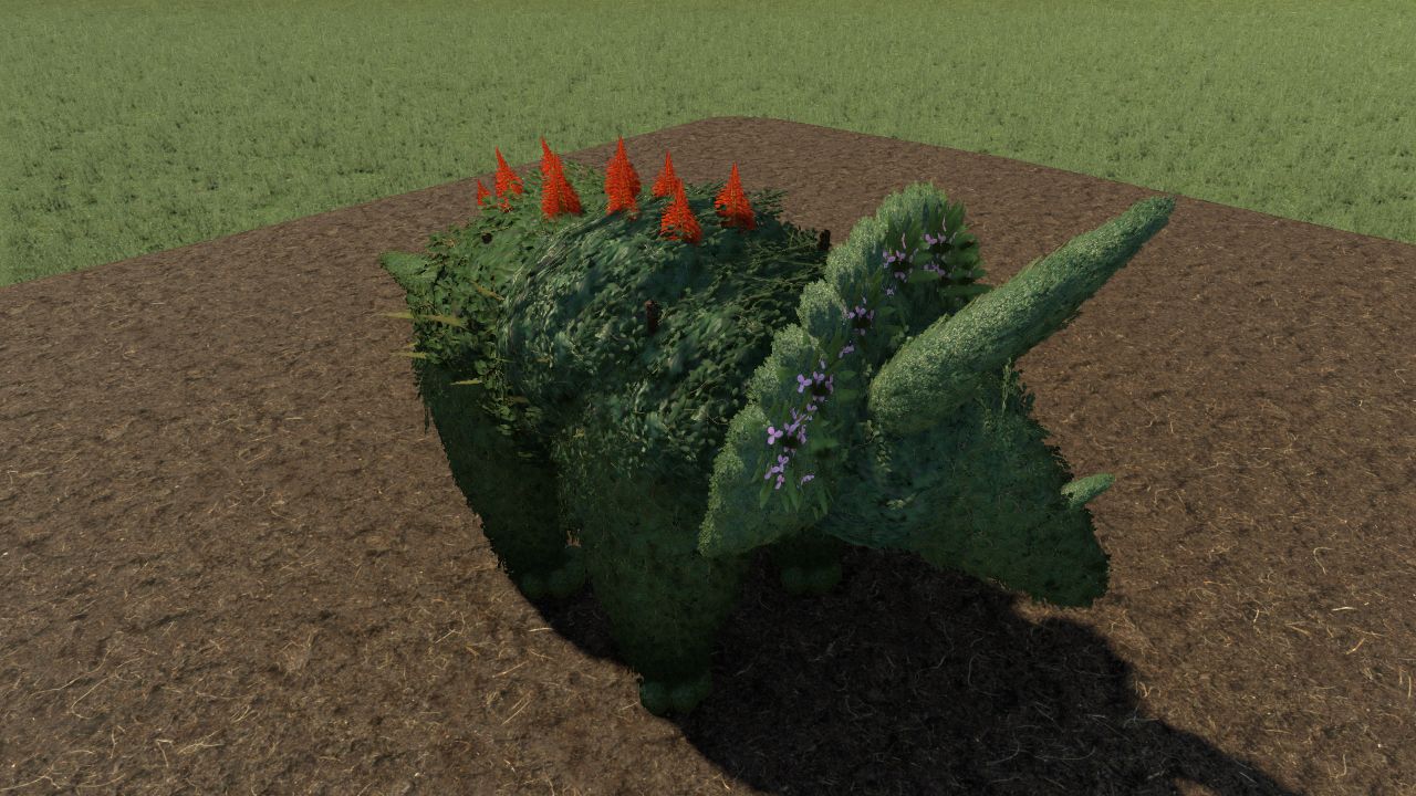 Triceratops Topiary 2.0 