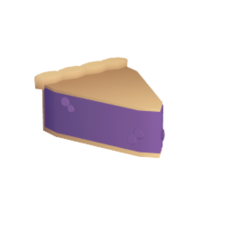 Sliced fruit pie