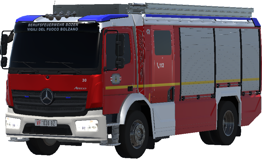 Berufsfeuerwehr Bozen / Corpo permanente dei vigili del fuoco di Bolzano - Rüstfahrzeug / Carro Attrezzi preview