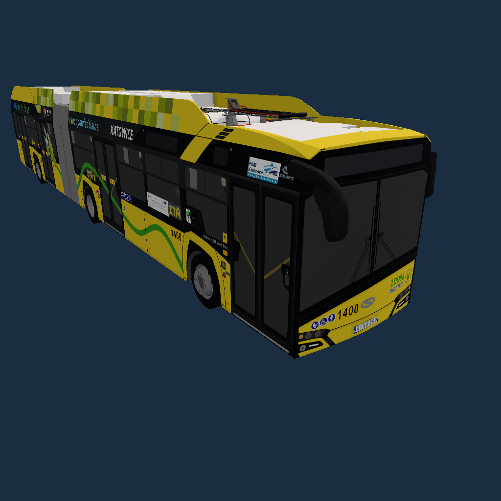 PKM Katowice #1400 - Solaris Urbino 18 IV Electric