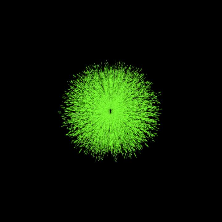 Spray 1 green glowing preview