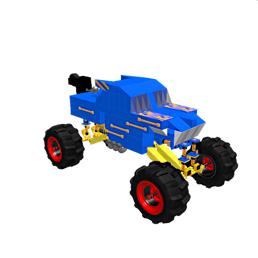 HOT WEELS MONSTER TRUKS HOTWEILER ORIGINAL 4