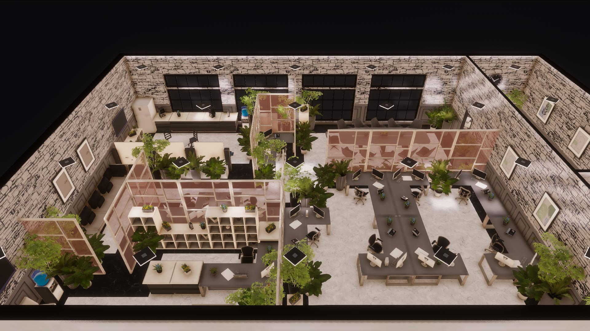 [JH] D2 Headquarters (ALL DEMANDS) Monotone