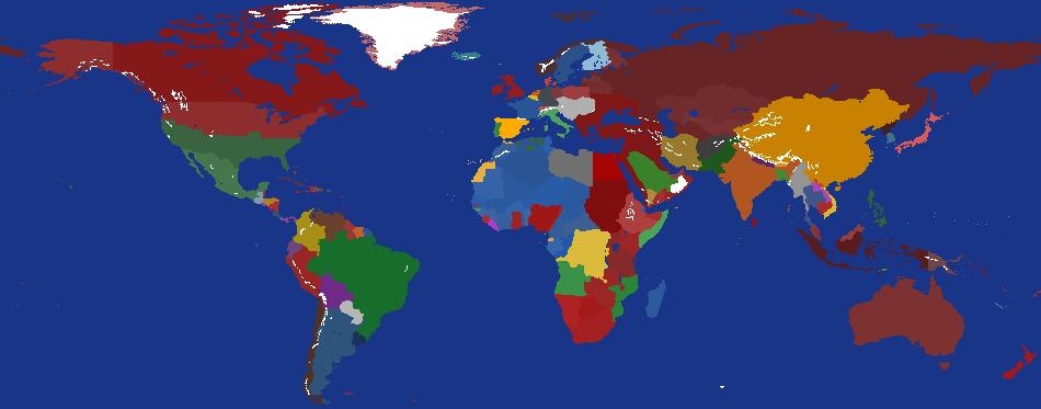 Steam comments decide the world map (1956 edition)