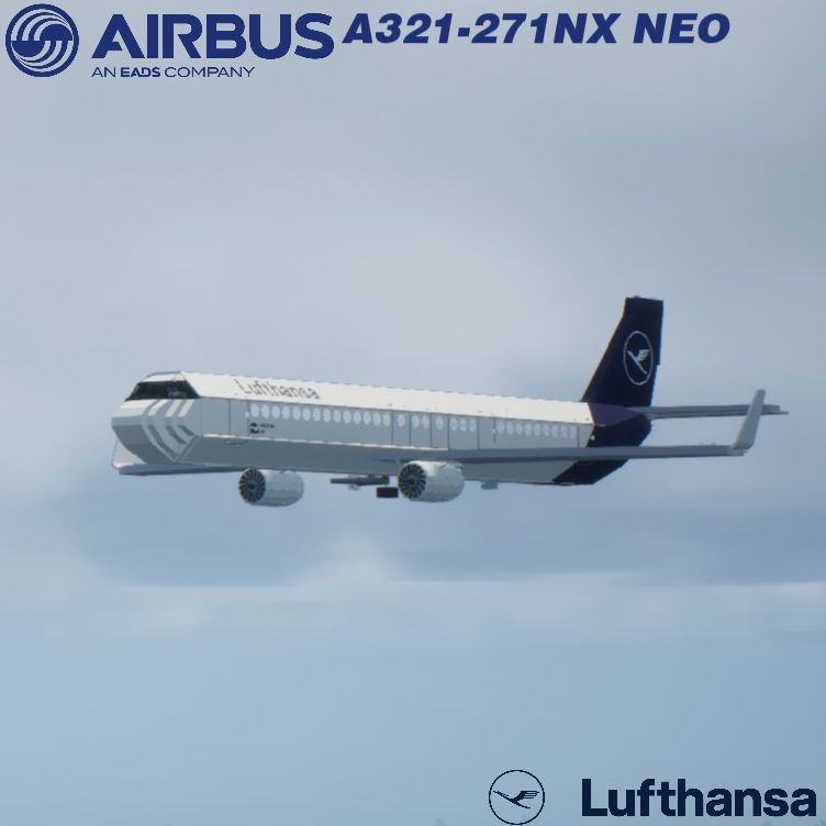 Softbody AIR LINER Airbus A321-271NX NEO Lufthansa