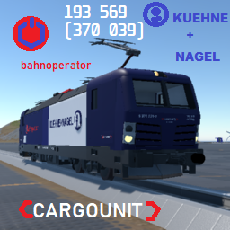 Siemens Vectron - Bahnoperator x Kuehne + Nagel 193 569 (370 039) "MILENA"