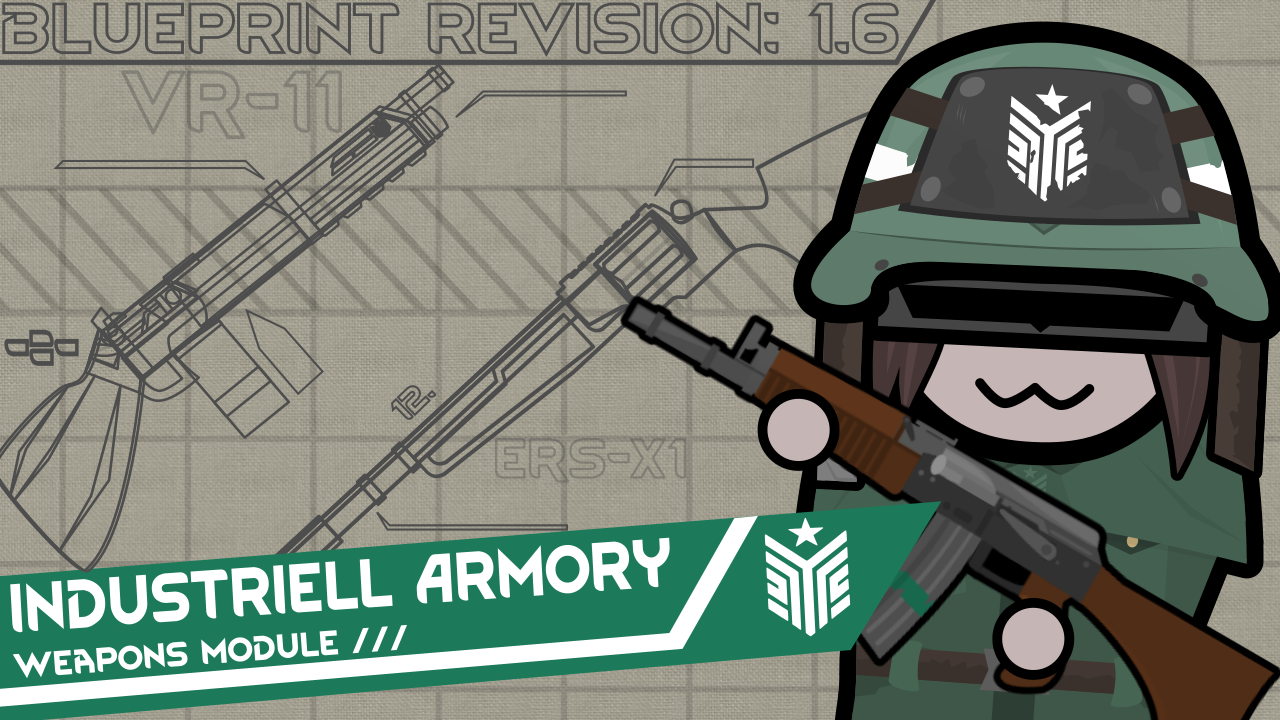 Industriell Armory mod preview for RimWorld