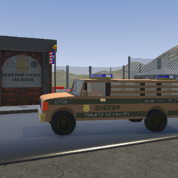BVSO Inmate transport van