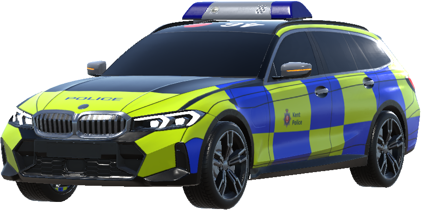 Kent Police Black RPU, UK