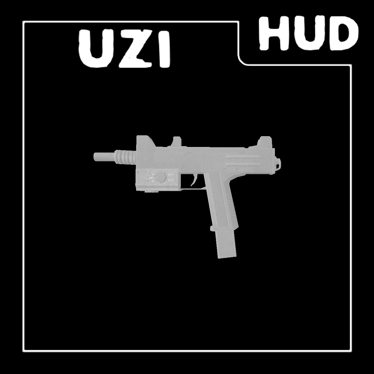 HUD Icon: RE6 Ammo Box 50 UZI