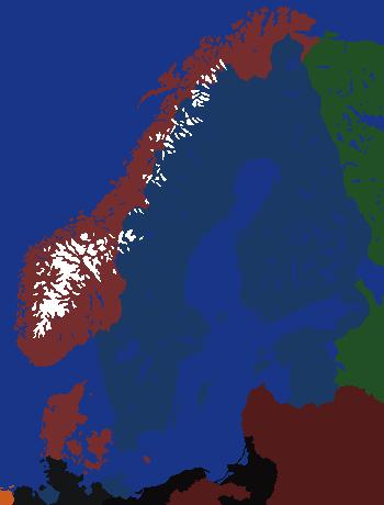 Northern Europe 1692
